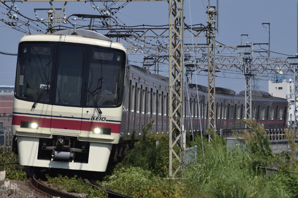 京王電鉄 若葉台検車区 8000系 8728F