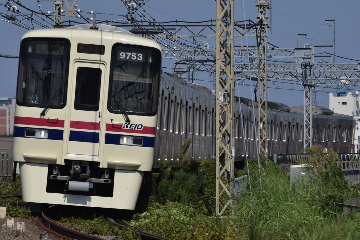 京王電鉄 若葉台検車区 9000系 9703F
