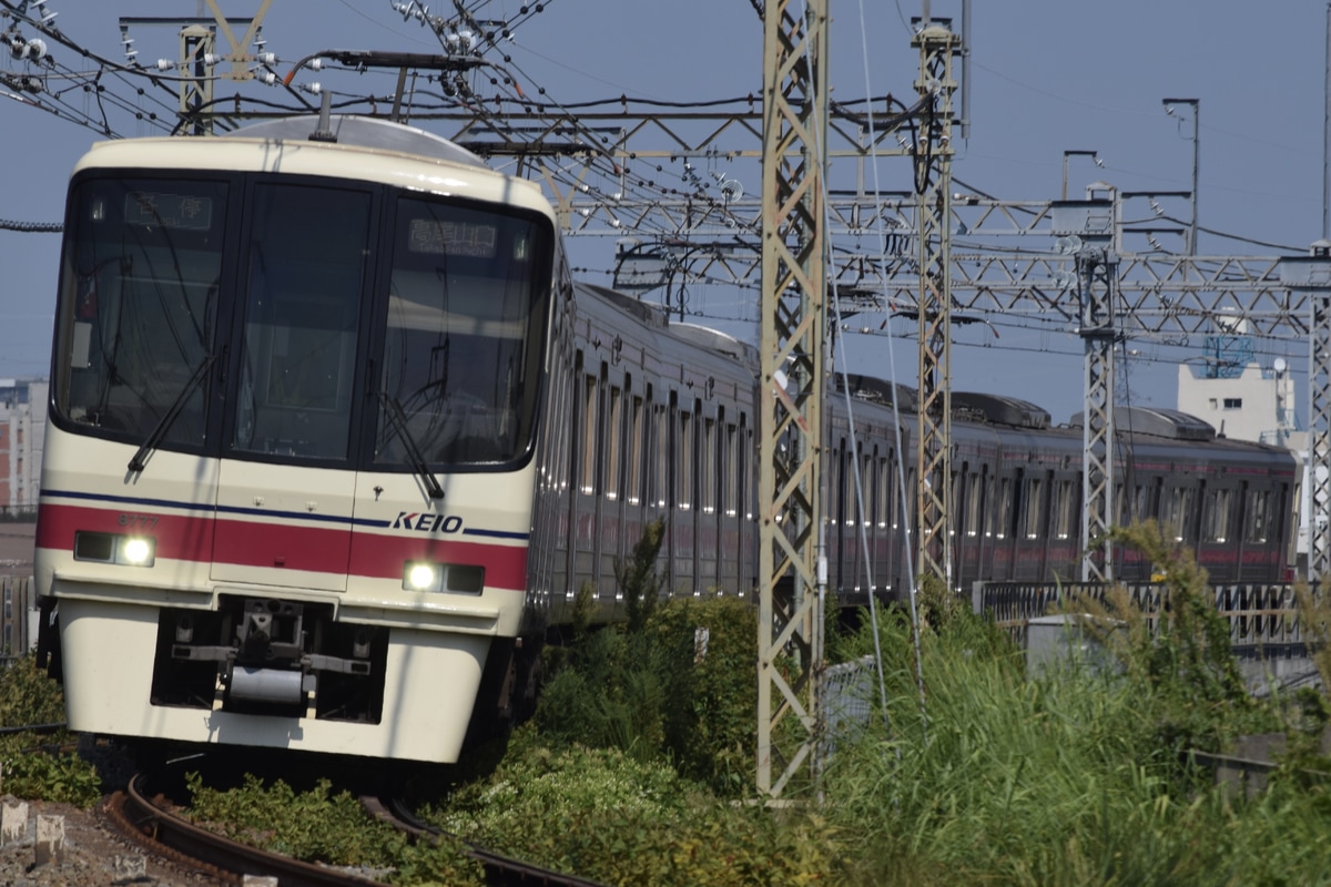 京王電鉄 若葉台検車区 8000系 8727F