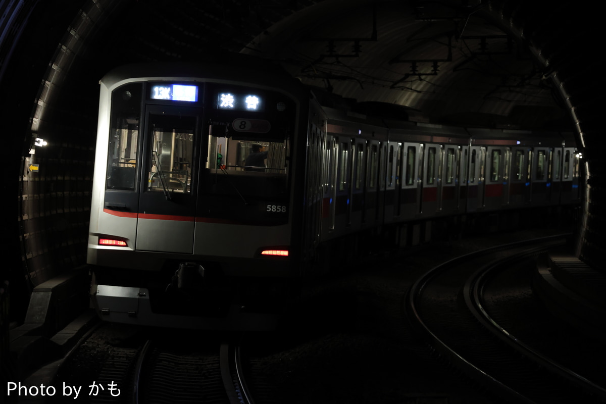 東急電鉄 元住吉検車区 5050系 5158F