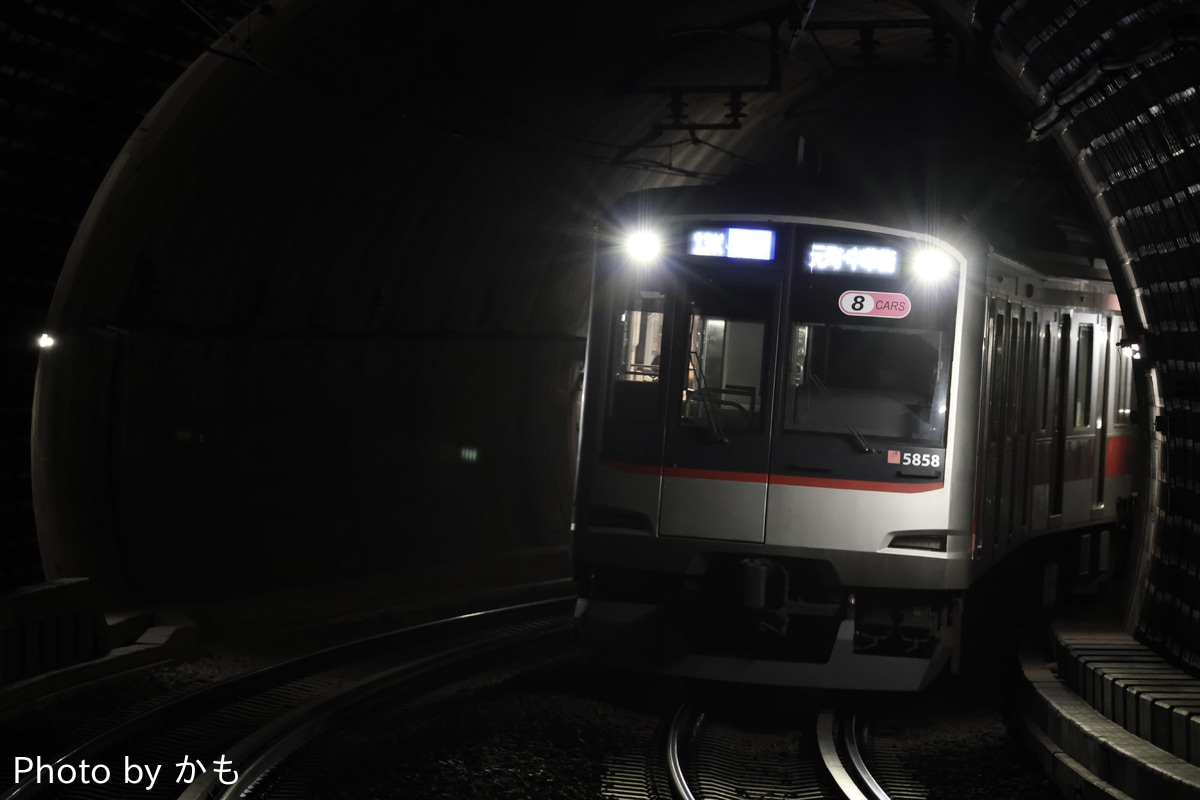 東急電鉄 元住吉検車区 5050系 5158F