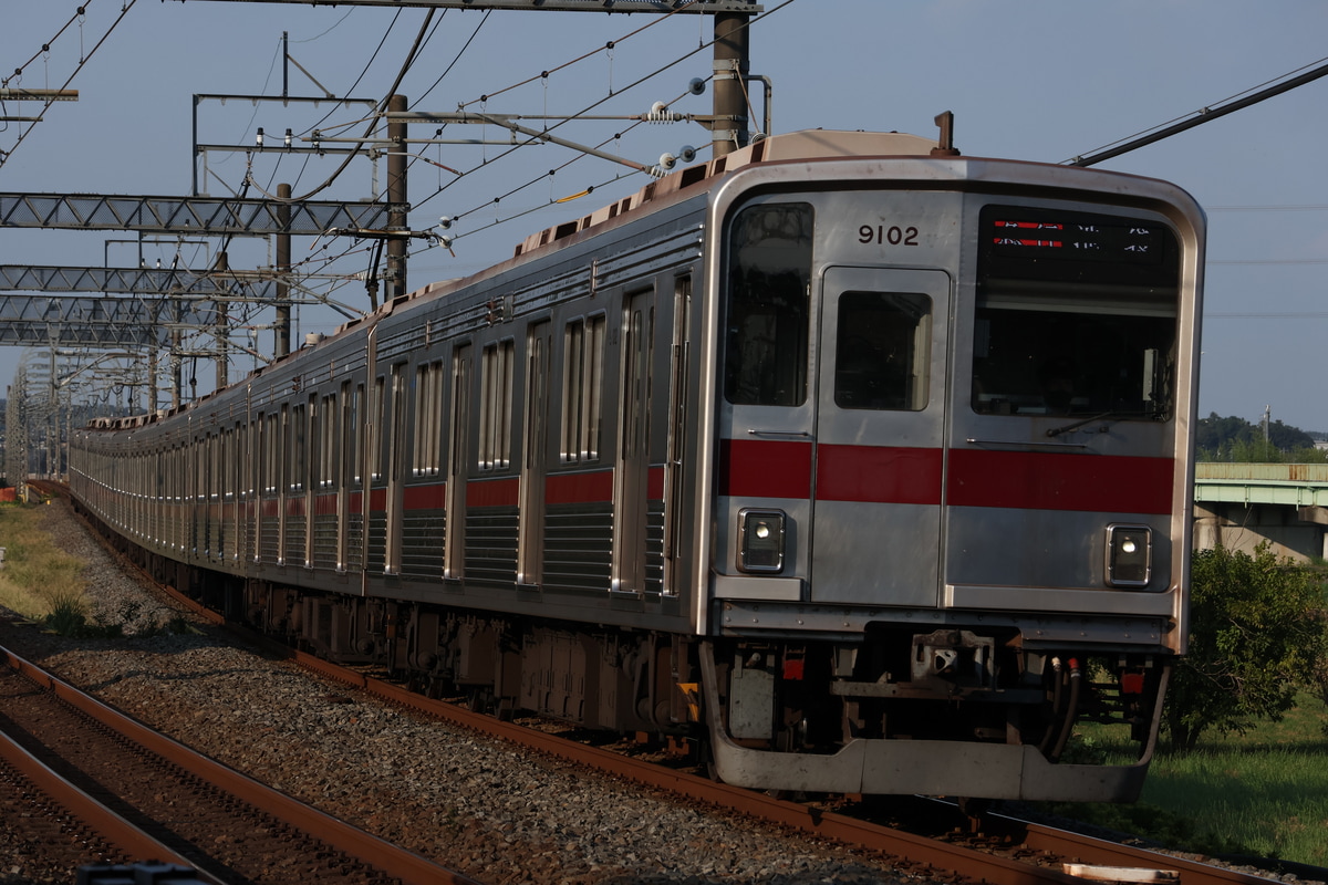 東武鉄道 森林公園検修区 9000型 9102f