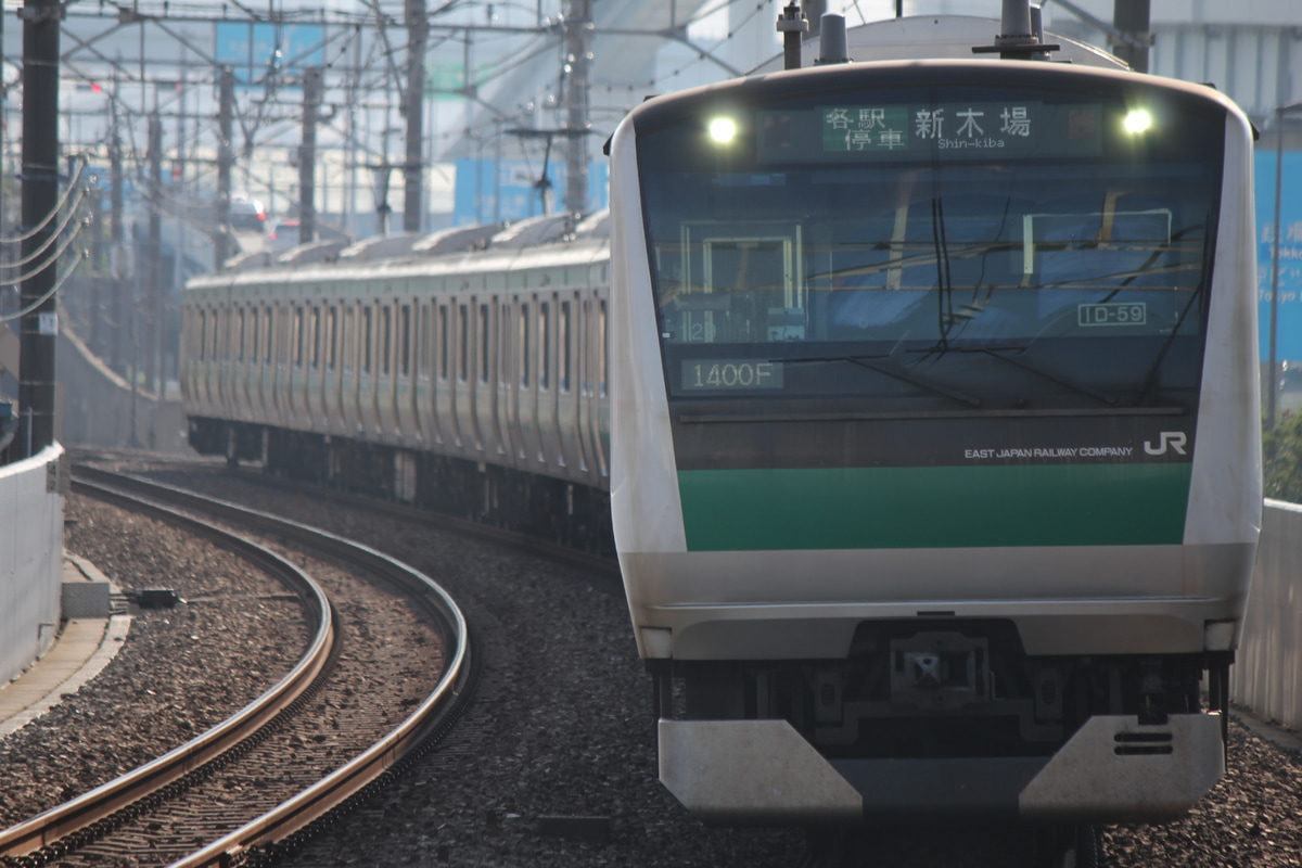 JR東日本 川越車両センター E233系 129