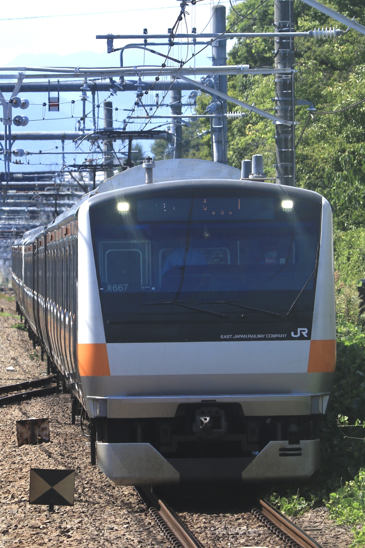 JR東日本 豊田車両センター本区 E233系 トタ青667編成