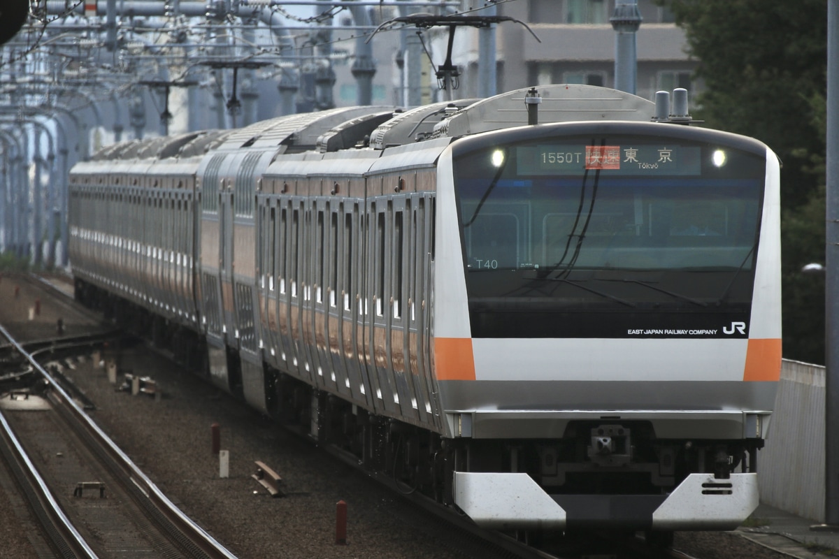 JR東日本 豊田車両センター本区 E233系 トタT40編成