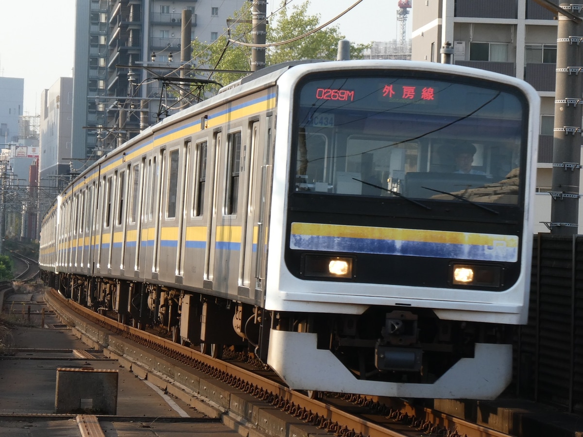 JR東日本 幕張車両センター 209系 C434編成