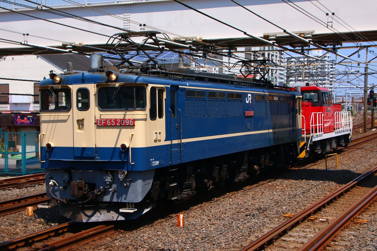 JR貨物 新鶴見機関区 EF65 2096