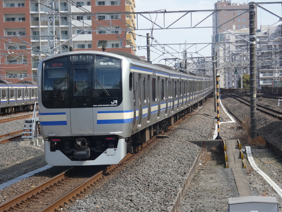 JR東日本 鎌倉車両センター本所 E217系 Y-102