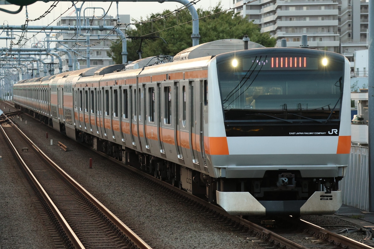 JR東日本 豊田車両センター本区 E233系 トタT33編成