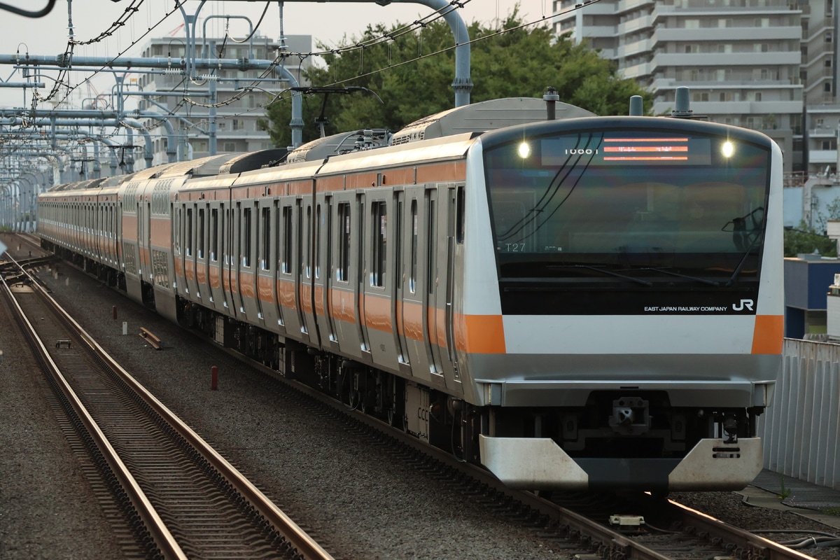JR東日本 豊田車両センター本区 E233系 トタT27編成