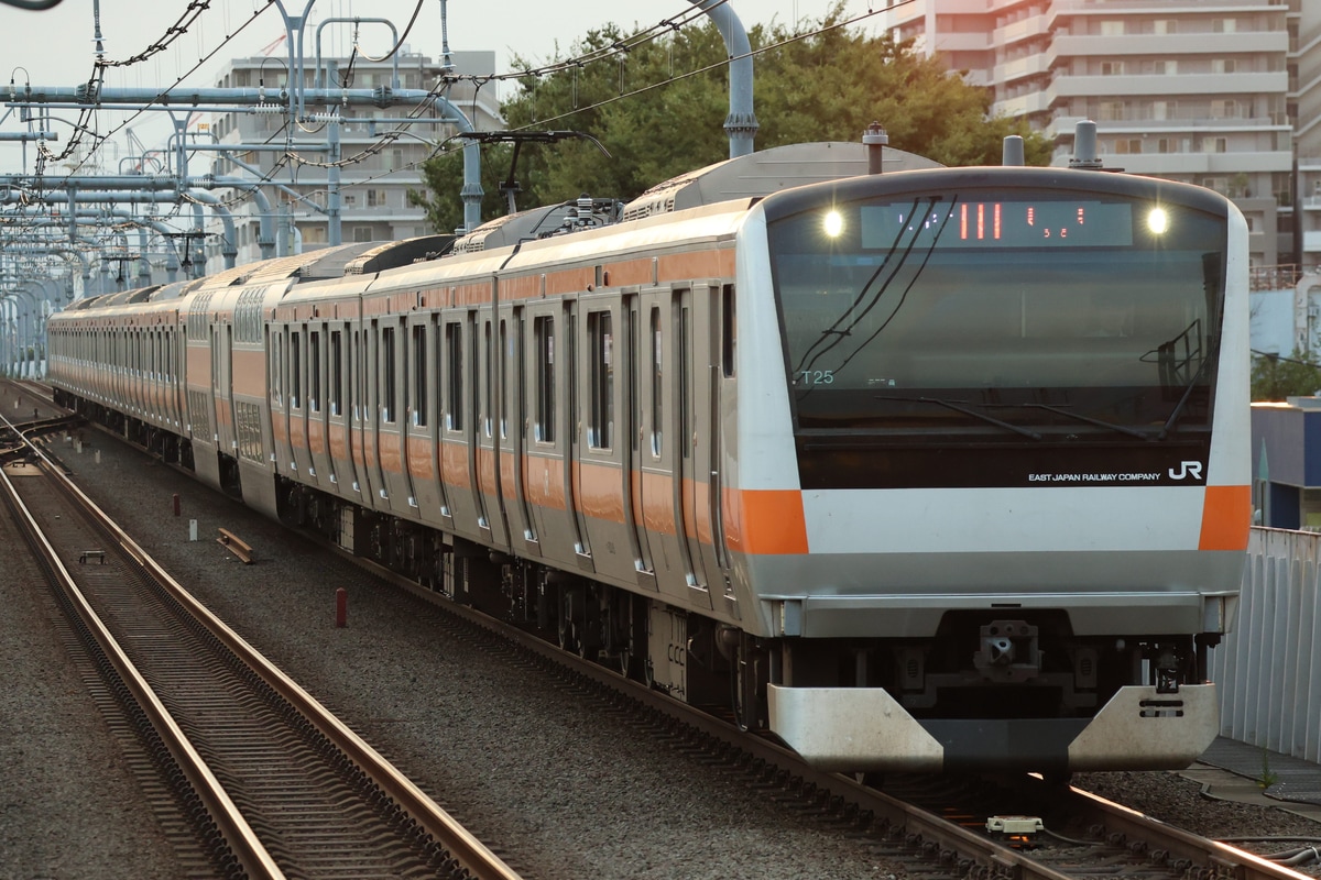 JR東日本 豊田車両センター本区 E233系 トタT25編成