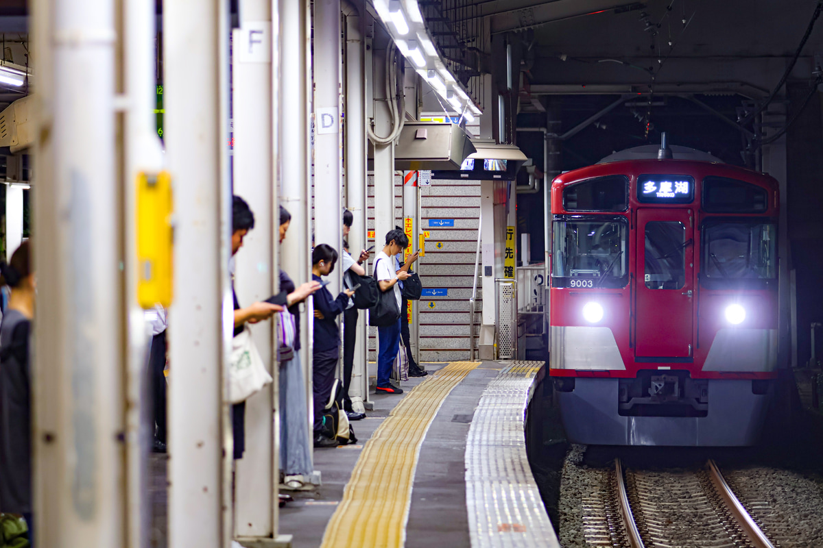 西武鉄道 玉川上水車両管理所 9000系 9103f
