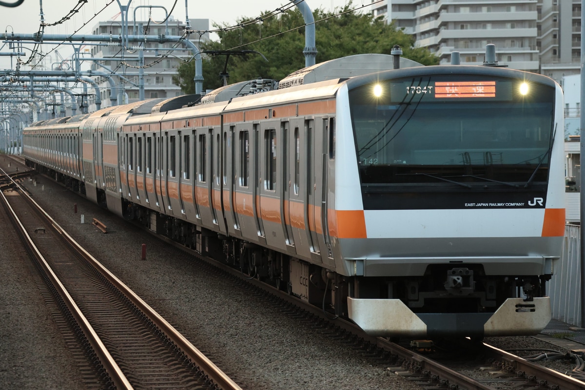 JR東日本 豊田車両センター本区 E233系 トタT42編成