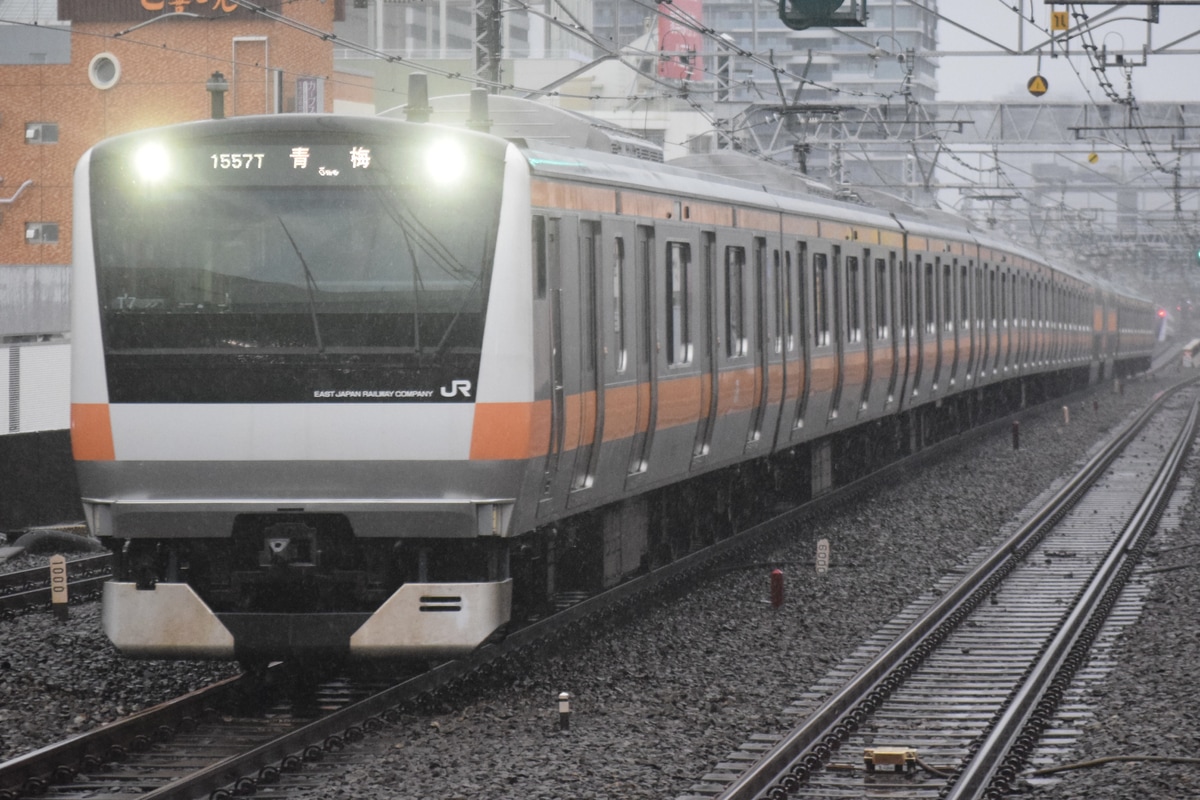 JR東日本 豊田車両センター本区 E233系 トタT7編成