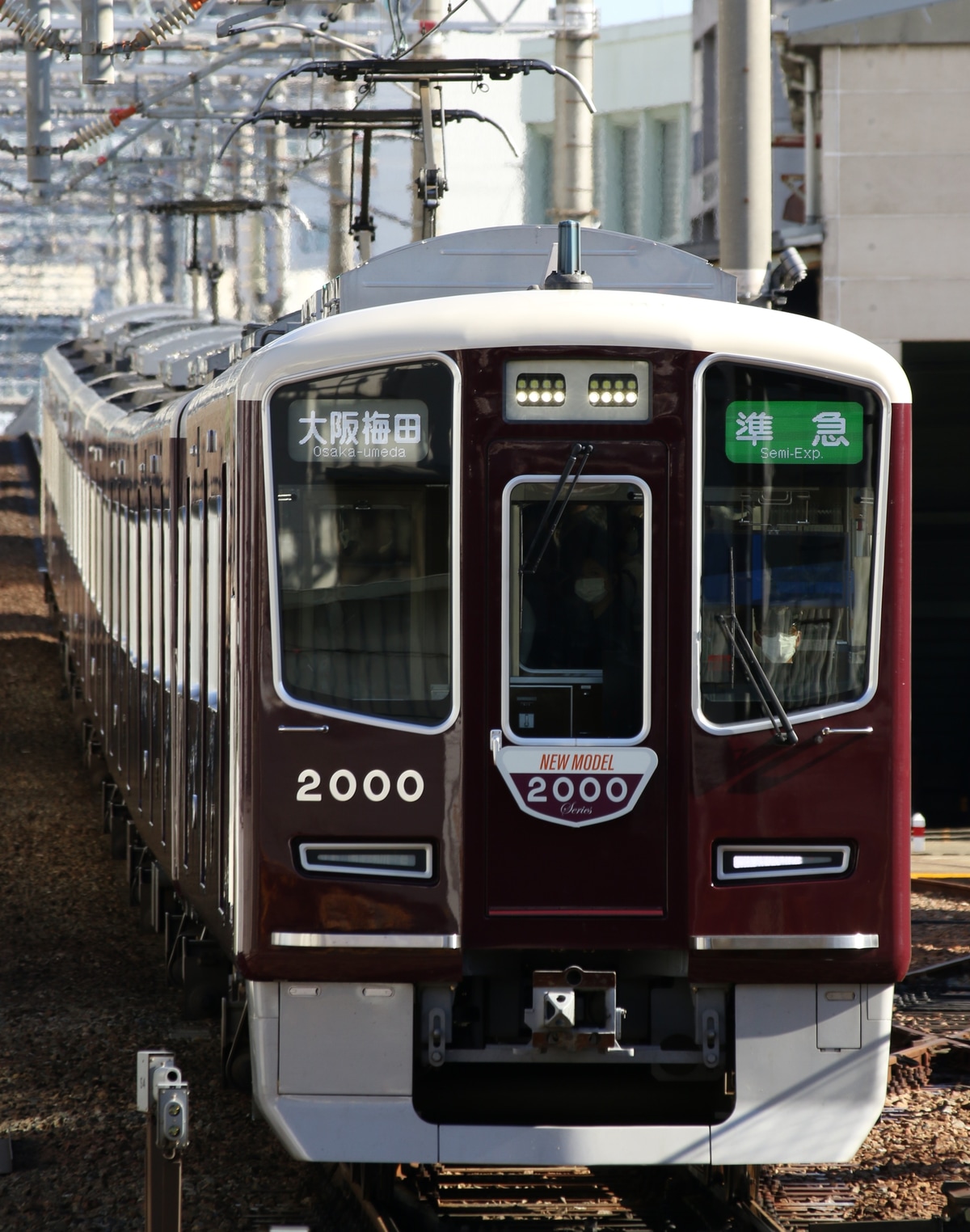 阪急電鉄 平井車庫 2000系 2000F