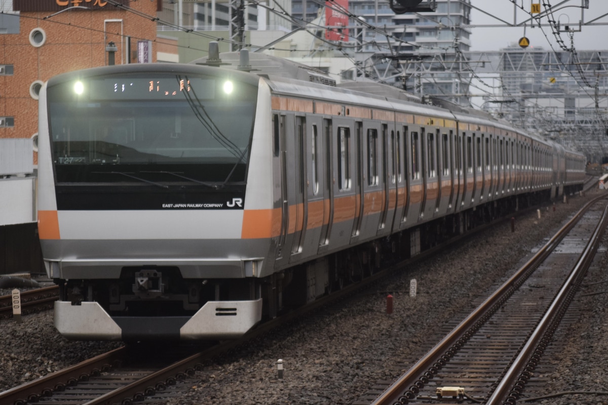 JR東日本 豊田車両センター本区 E233系 トタT27編成