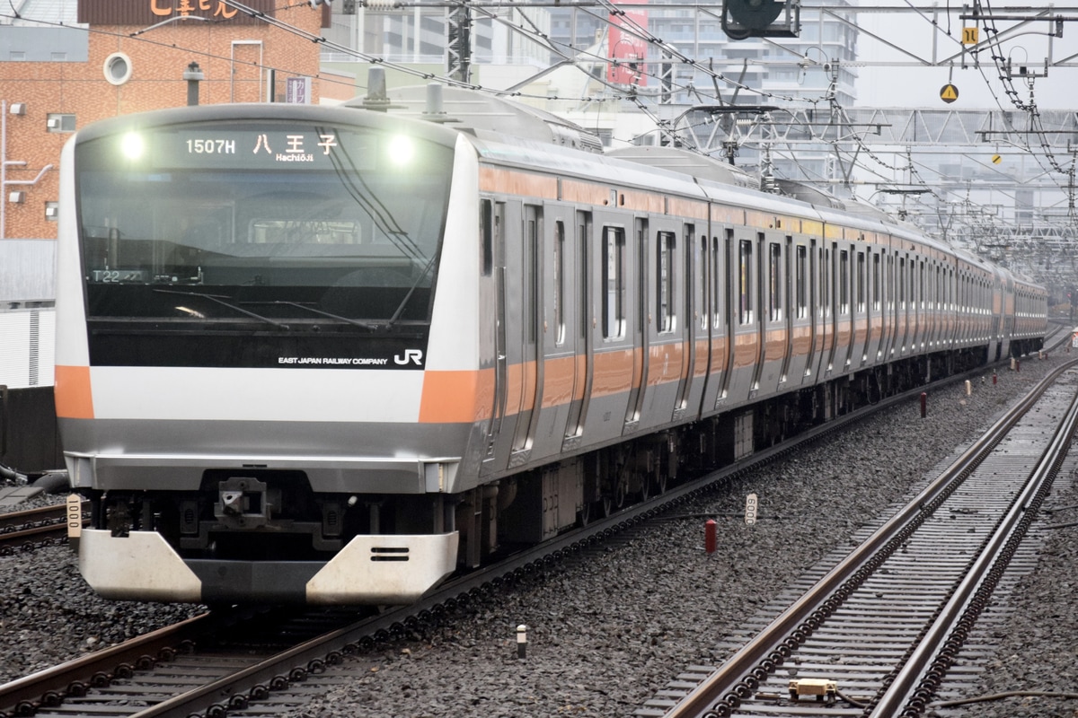 JR東日本 豊田車両センター本区 E233系 トタT22編成