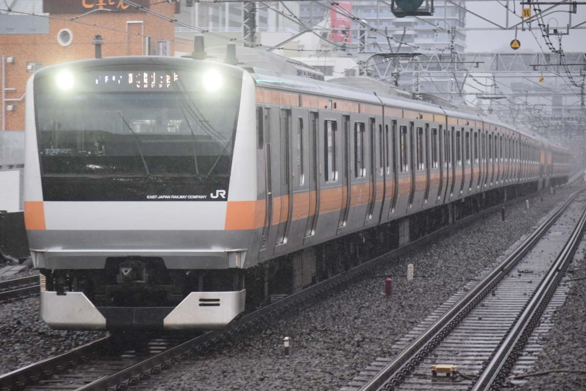 JR東日本 豊田車両センター本区 E233系 トタT27編成