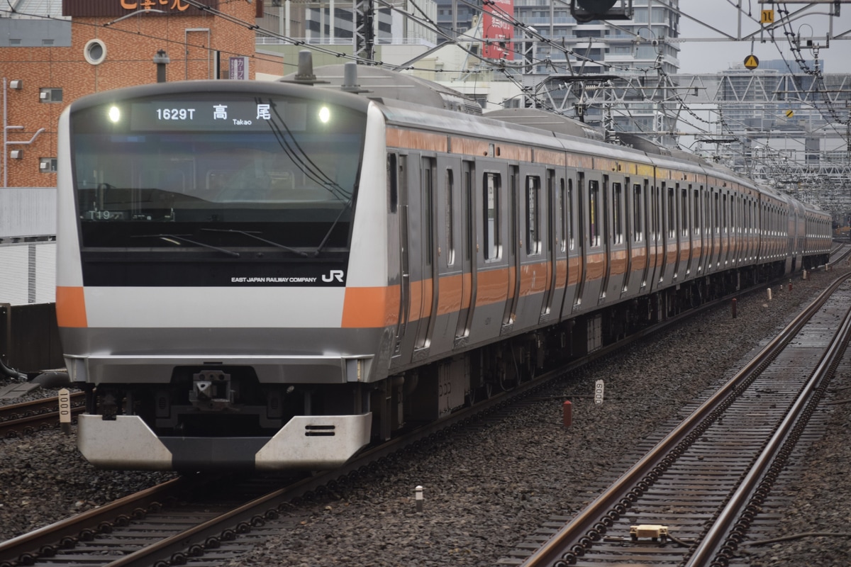 JR東日本 豊田車両センター本区 E233系 トタT19編成