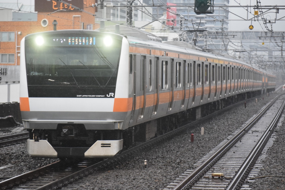 JR東日本 豊田車両センター本区 E233系 トタT29編成