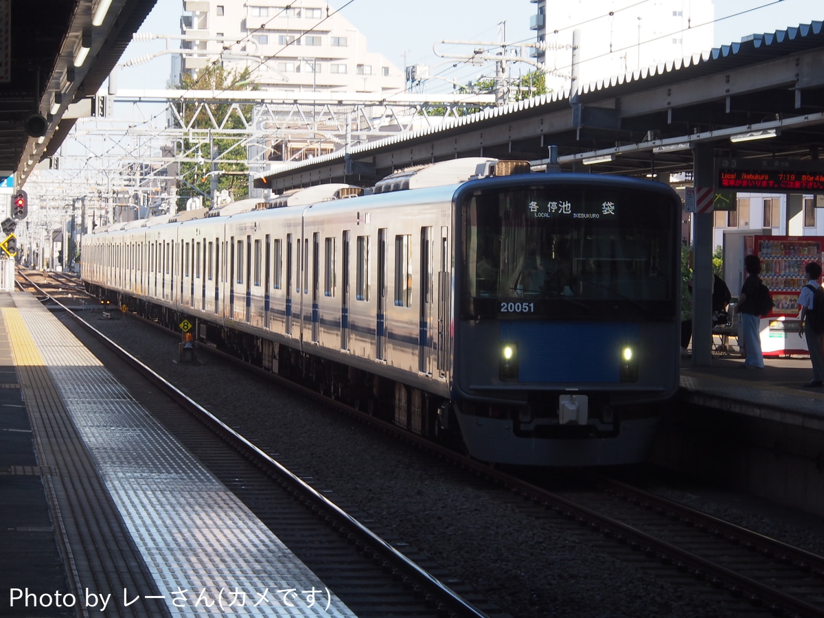 西武鉄道 武蔵丘車両管理所 20000系 20151F