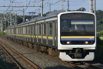 JR東日本209系マリC603編成を物井駅で撮影した画像