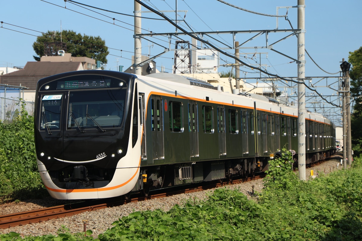 東急電鉄 長津田検車区 6020系 6155F