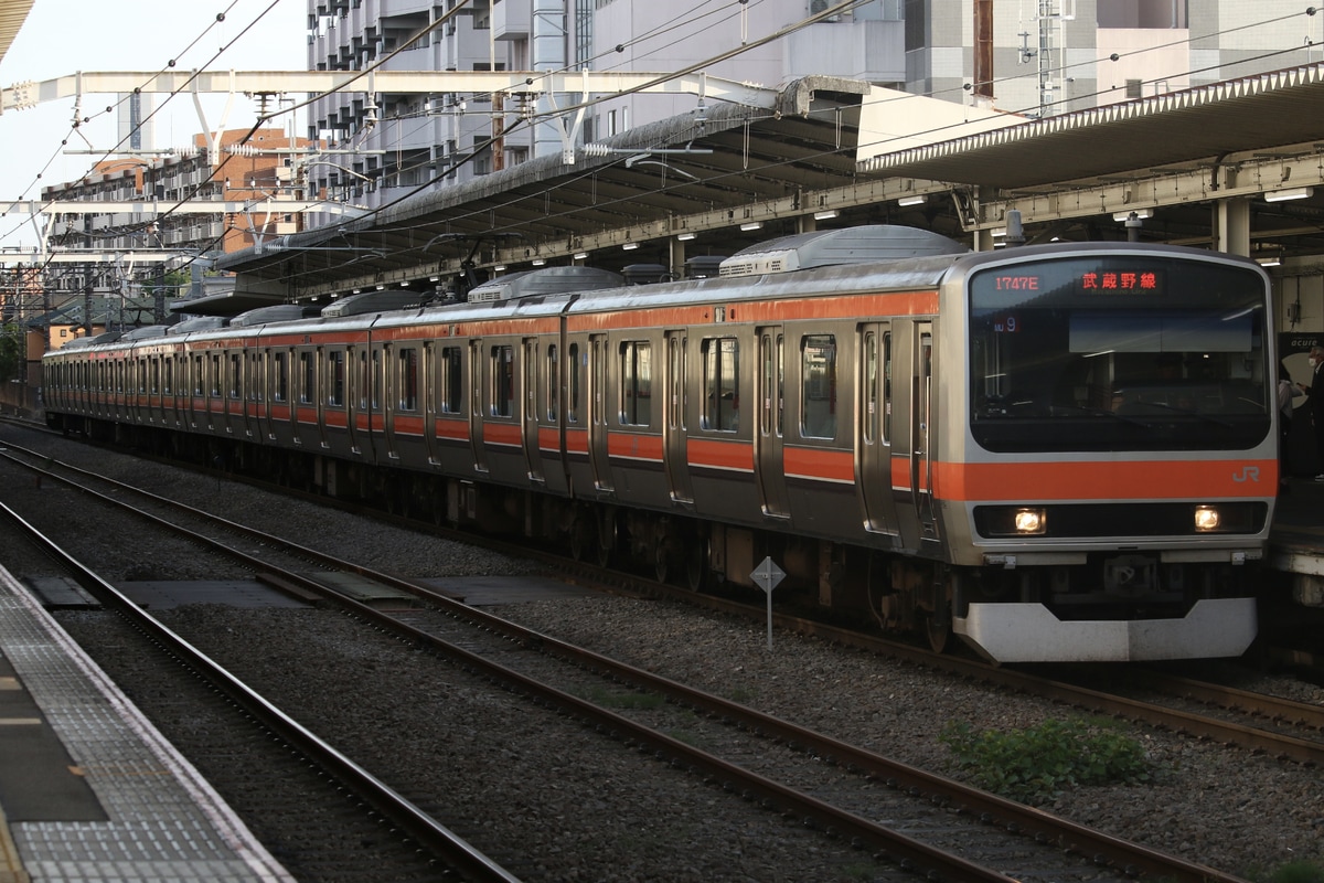 JR東日本 京葉車両センター E231系 ケヨMU9編成