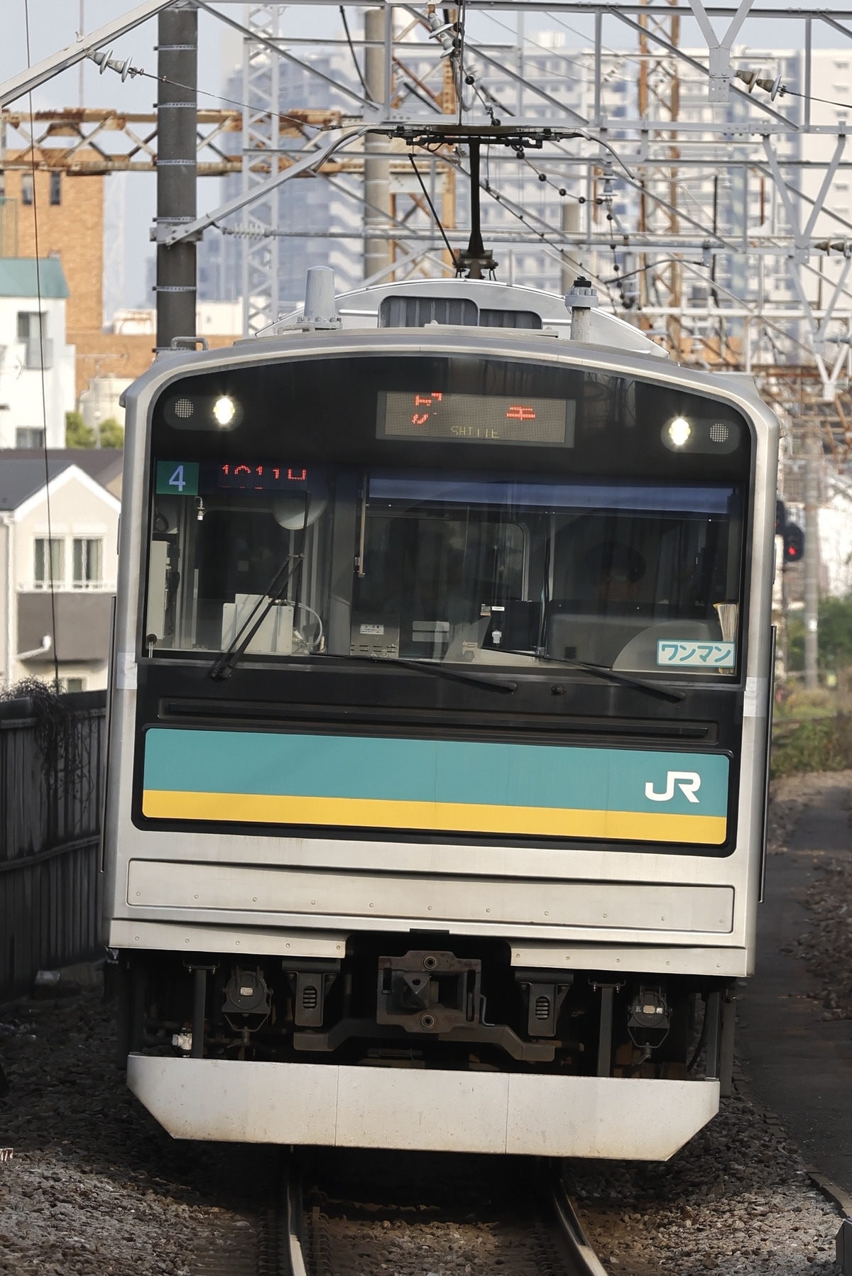 JR東日本 鎌倉車両センター中原支所 205系 ワ4編成