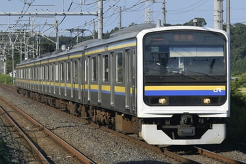 JR東日本209系マリC625編成を物井駅で撮影した画像