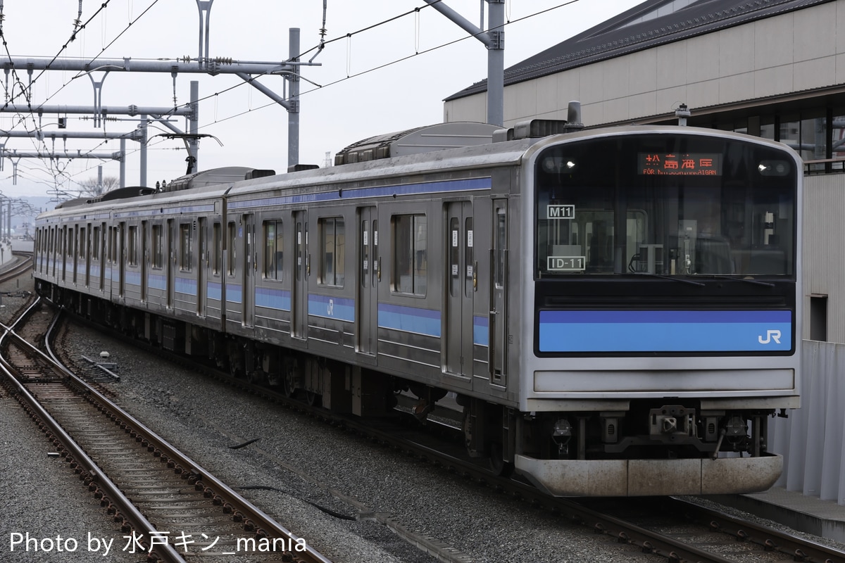 JR東日本 仙台車両センター宮城野派出所 205系 M11編成