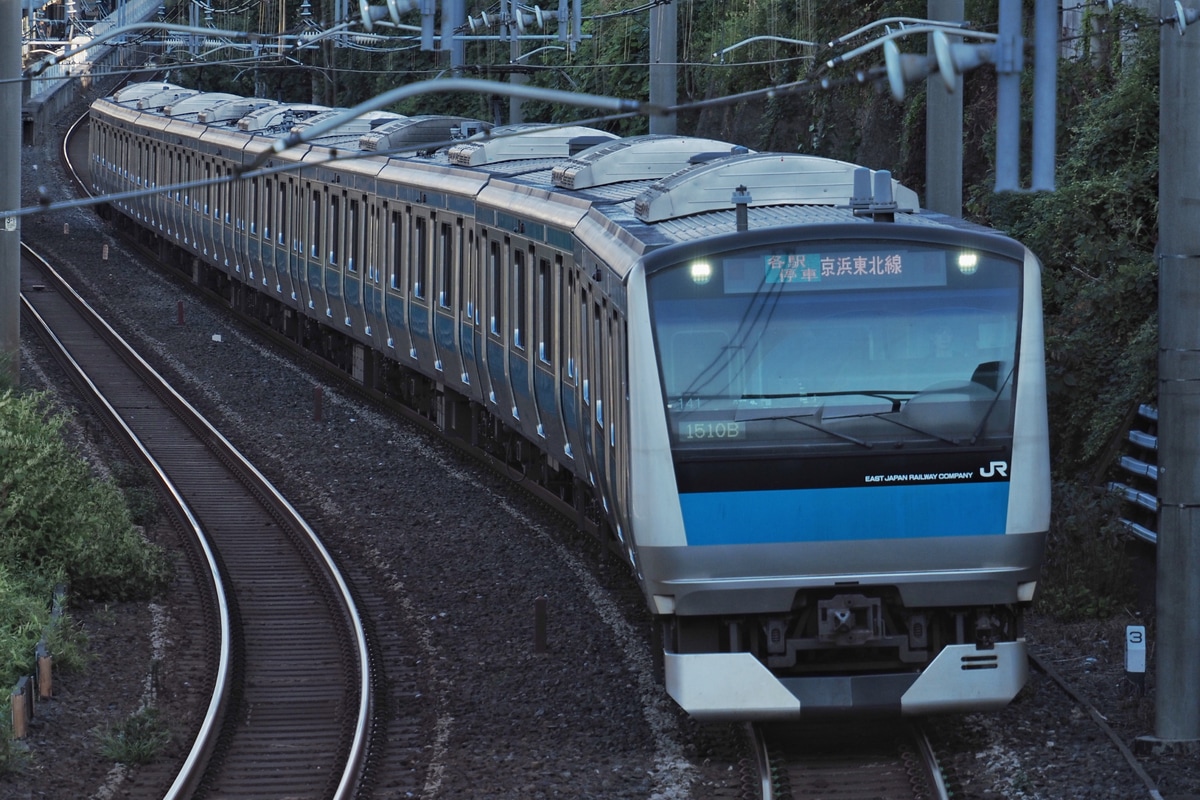 JR東日本 さいたま車両センター E233系1000番台 141編成