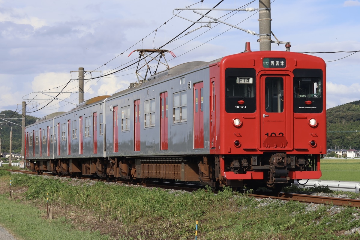 JR九州 唐津鉄道事業部唐津車両センター 103系 E14編成