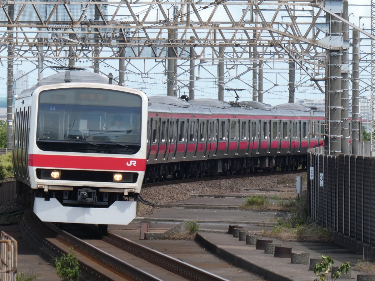 JR東日本 京葉車両センター 209系 ケヨ34編成
