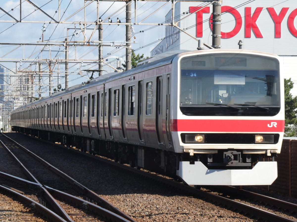 JR東日本 京葉車両センター 209系 ケヨ34編成