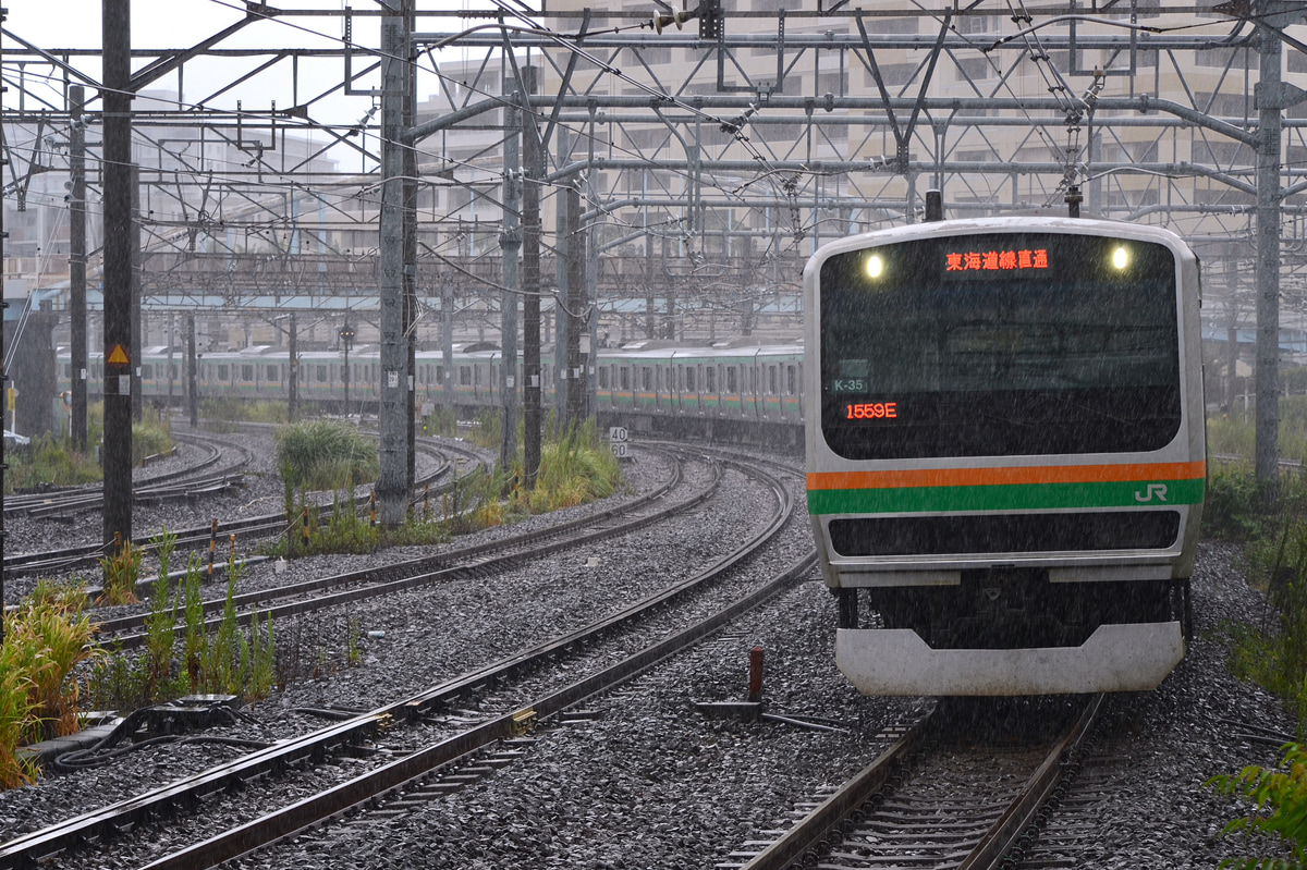 JR東日本 国府津車両センター E231系 コツK-35編成