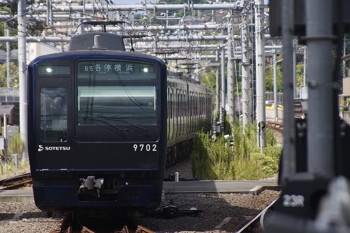 相模鉄道 かしわ台車両センター 9000系 9702f
