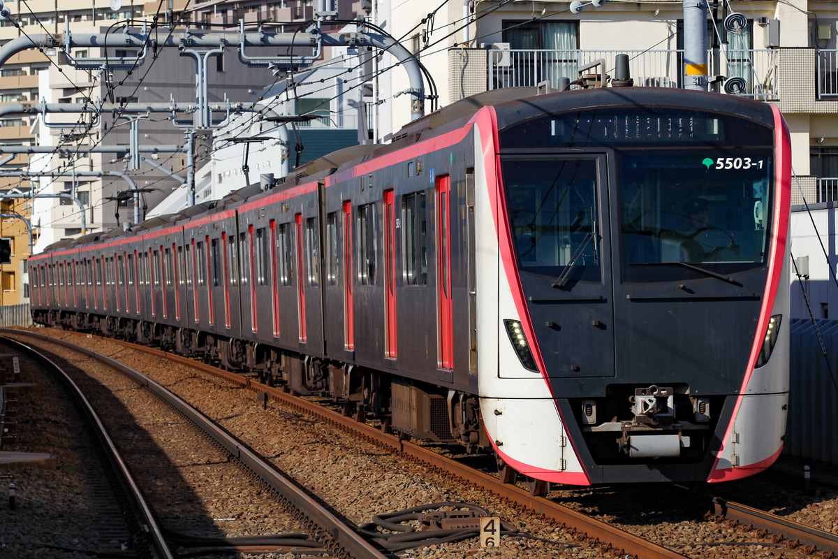 東京都交通局 馬込検車場 5500形 5503F