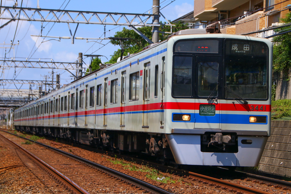 京成電鉄 宗吾車両基地 3400形 3448F