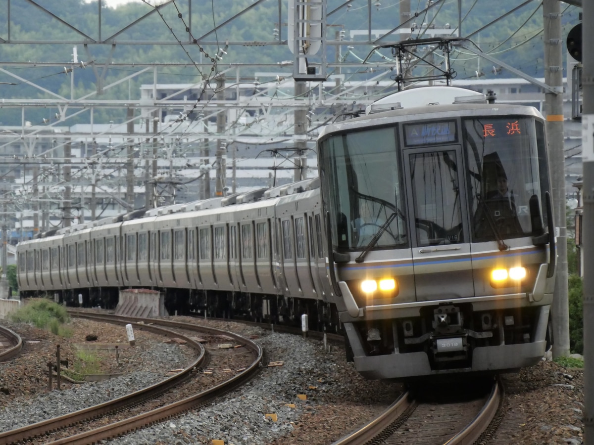 JR西日本 網干総合車両所本所 223系 V16編成