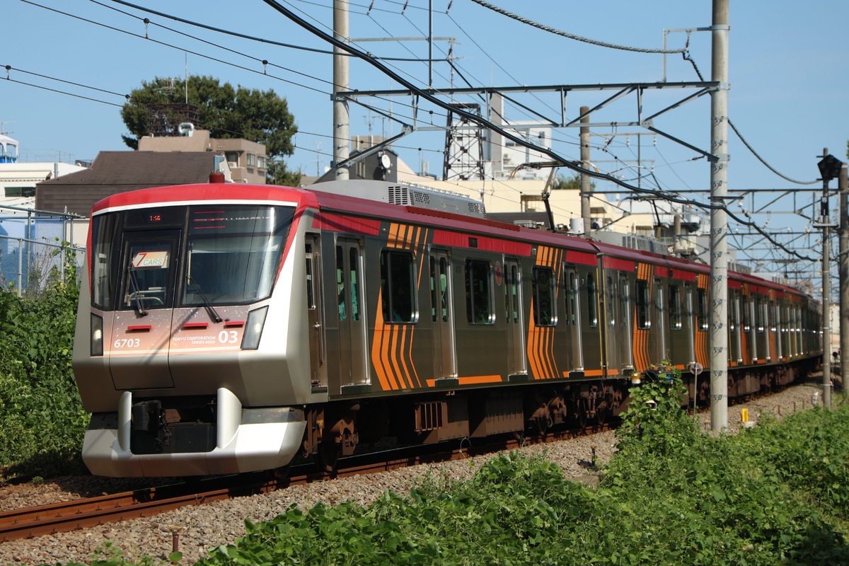 東急電鉄 長津田検車区 6000系 6103F