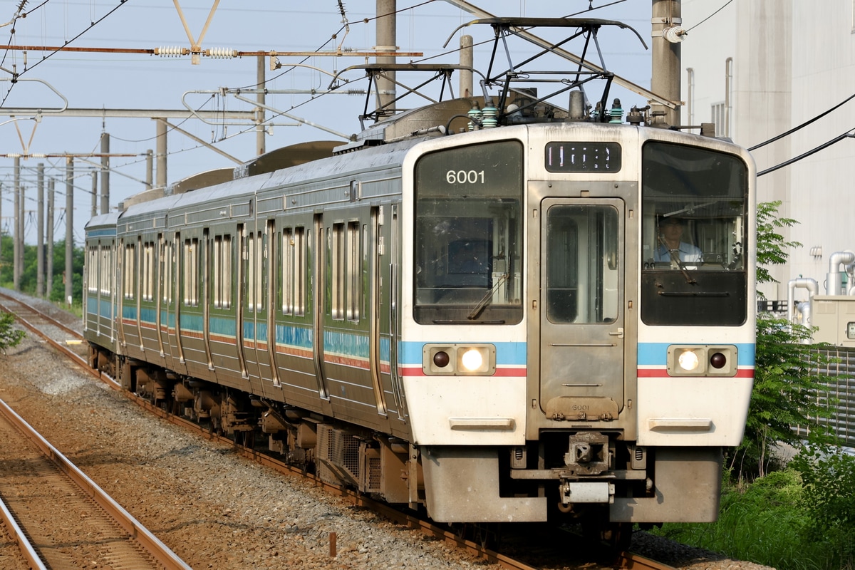 JR四国 高松運転所 6000系 6001