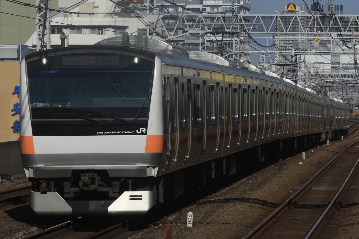 JR東日本 豊田車両センター本区 E233系 トタT38編成