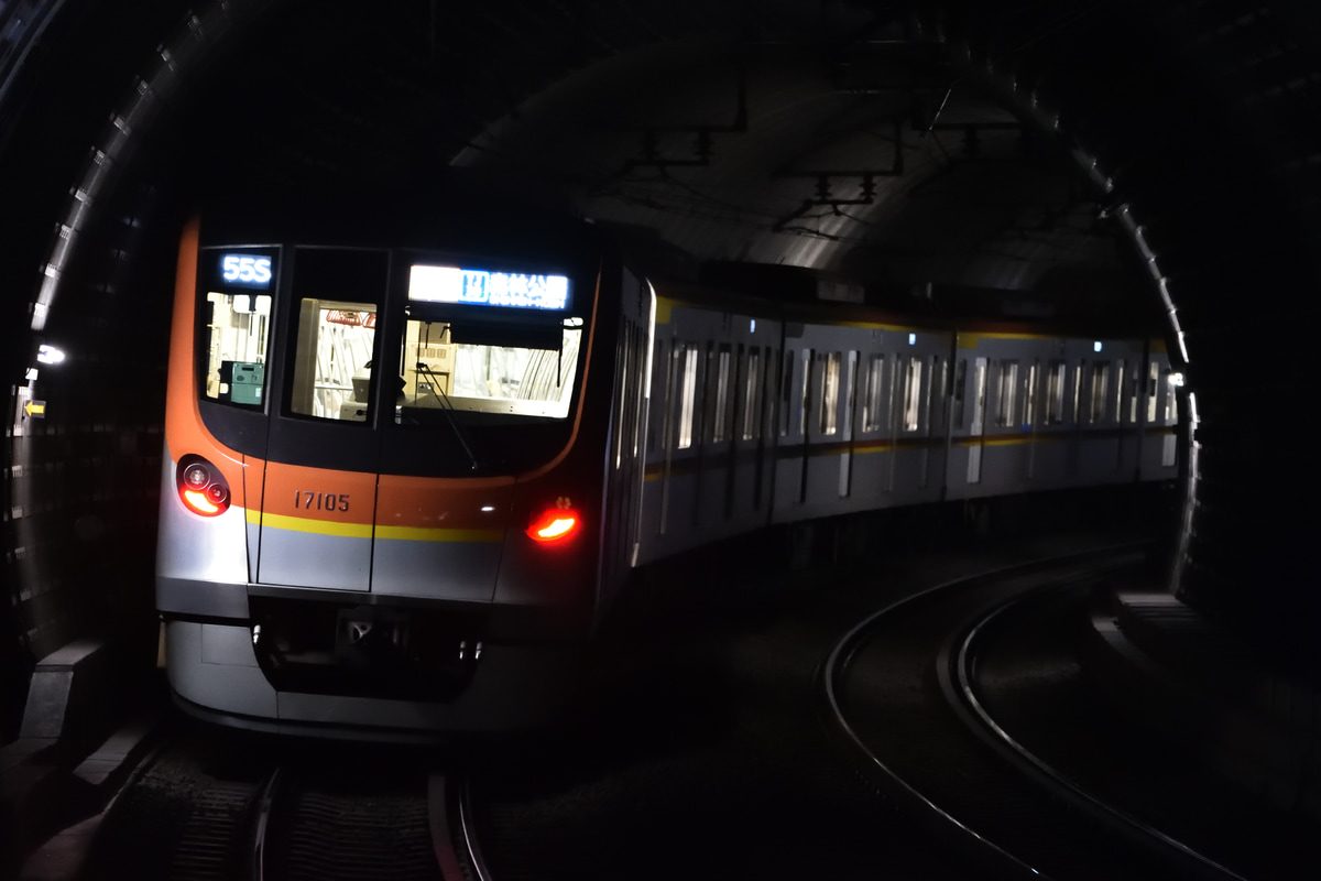 東京メトロ 和光検車区 17000系 17105F