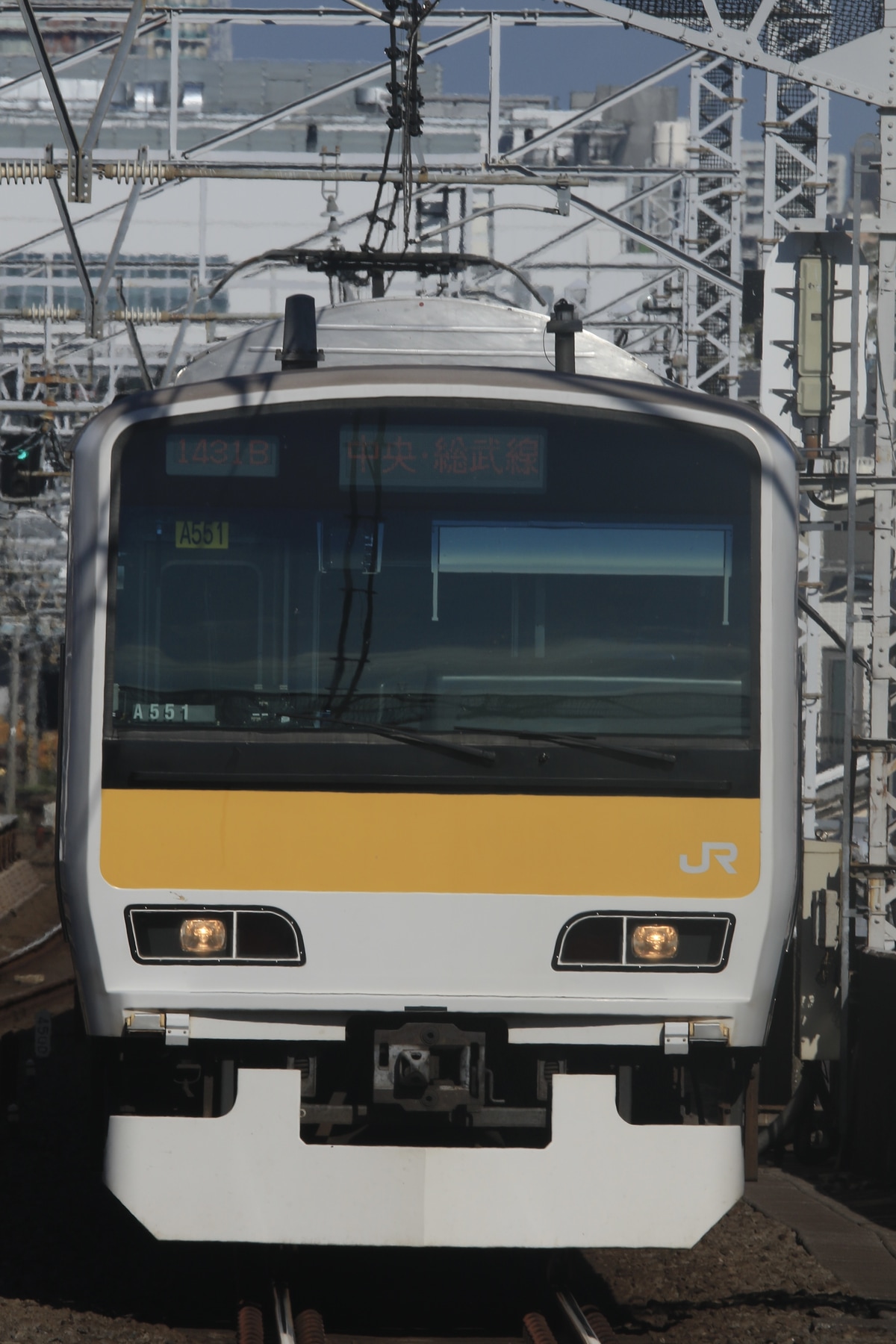 JR東日本 三鷹車両センター E231系 ミツA551編成
