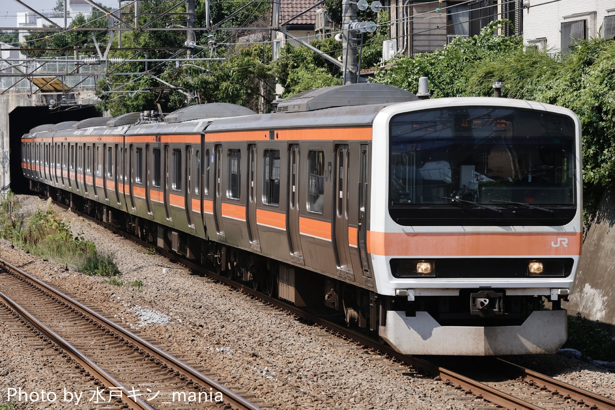 JR東日本 京葉車両センター 209系 M72編成