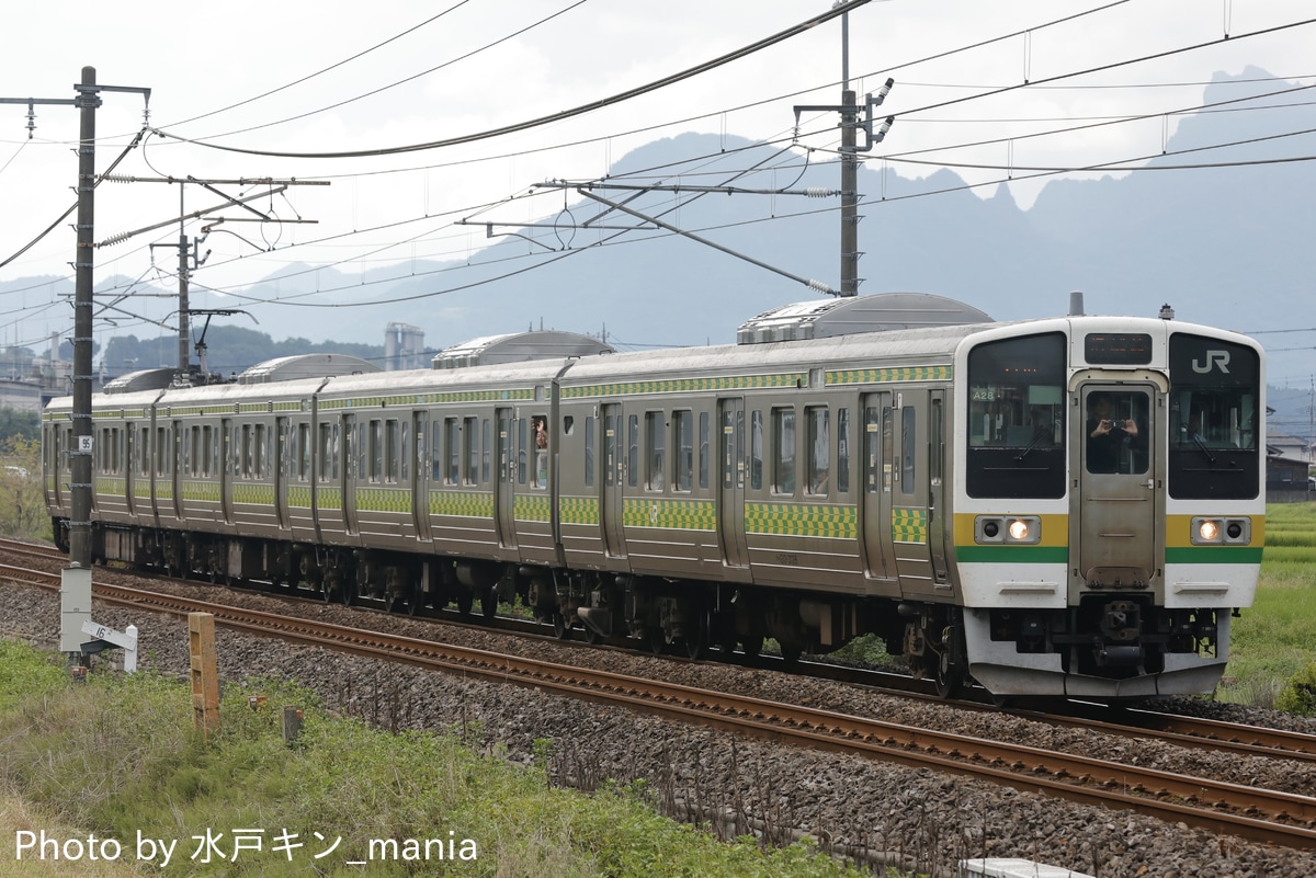 JR東日本 高崎車両センター 211系 A28編成