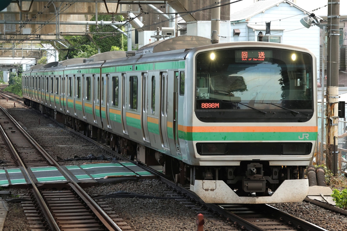 JR東日本 国府津車両センター E231系 コツS-01編成