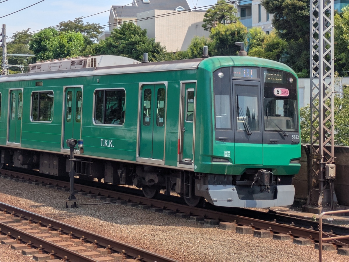 東急電鉄 元住吉検車区 5050系 