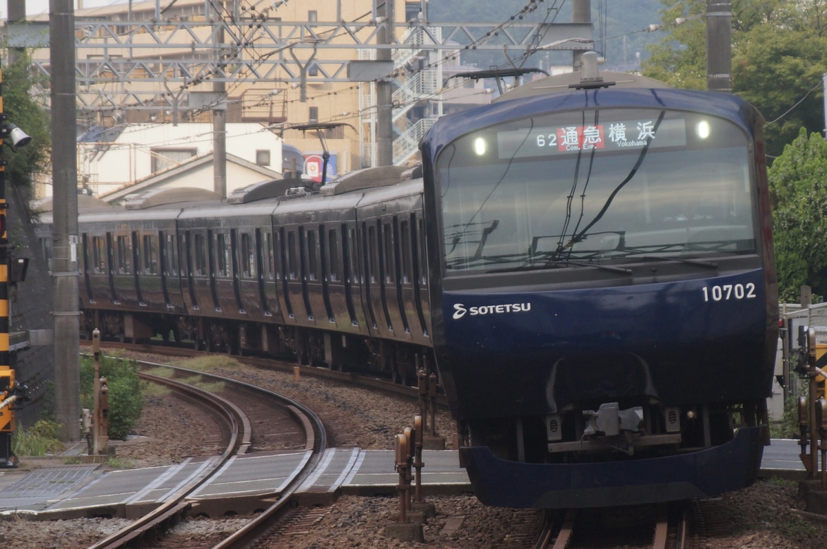 相模鉄道 かしわ台車両センター 10000系 10702f